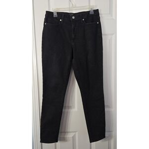Banana Republic Womans Curvy Skinny Jeans Size 29/8 Black‎